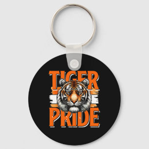 Chaveiro Orgulho de Tigre Vintage Time Esportivo Escolar de