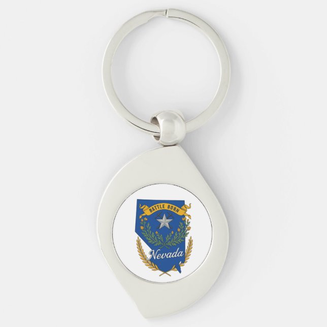 Chaveiro Orgulho estatal de Nevada (Frente)