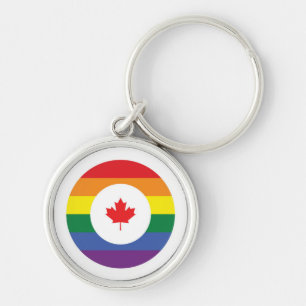 Chaveiro Orgulho gay do Canadá