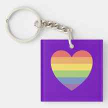 Orgulho gay Merch Rainbow Heart LGBTQ