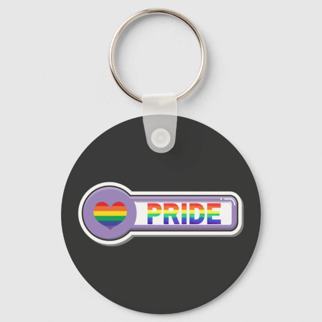Chaveiro Orgulho LGBTQ+ (Frente)