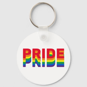 Chaveiro Orgulho lgbtq lgbtq gay arco-íris cores retro