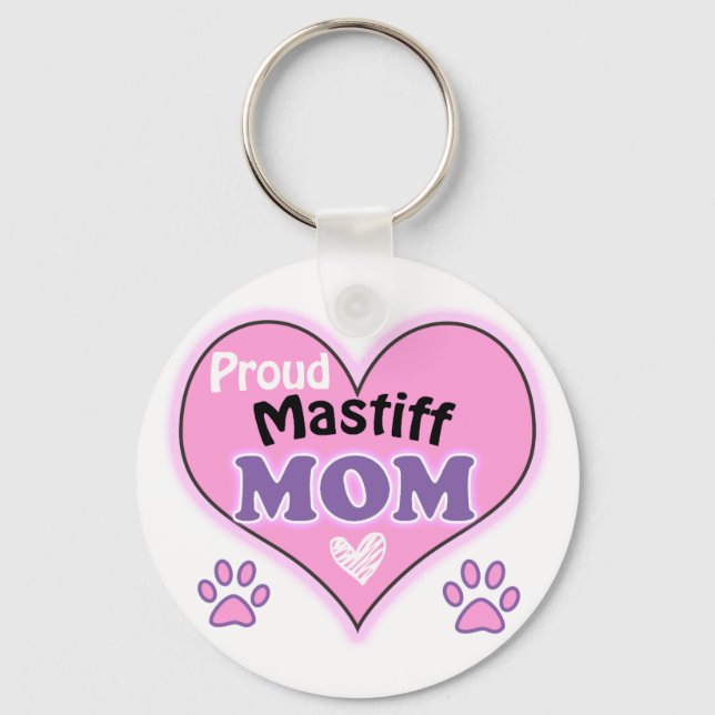 Chaveiro Orgulho Mastiff Mãe (Frente)
