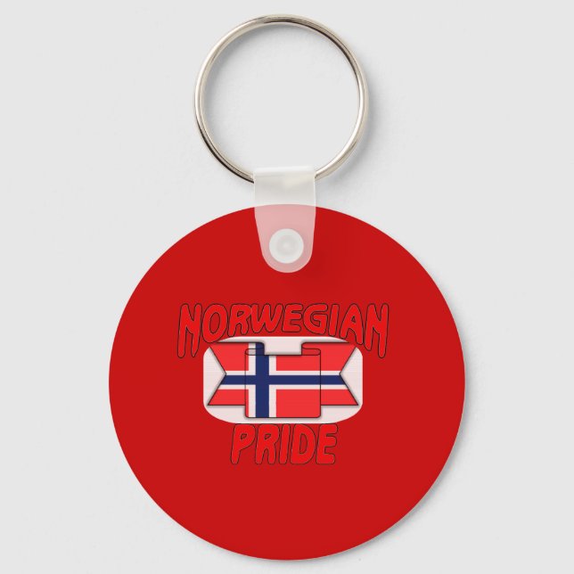 Chaveiro Orgulho norueguês (Frente)