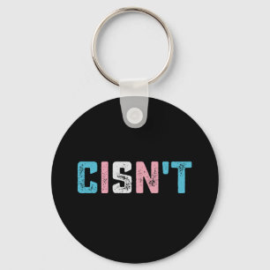 Chaveiro Orgulho Transgênero Cis não é Bandeira Trans LGBTQ