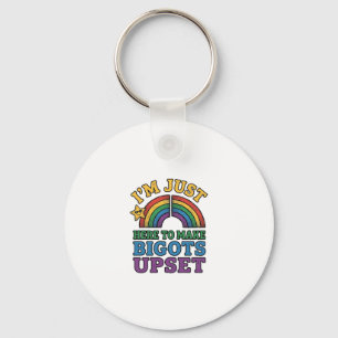 Chaveiro Orgulho Vintage Bigots Perturba Design de Camisa A