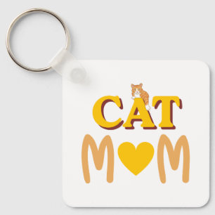 Chaveiro Orgulhosa Mãe de Gato Dia das Mães 