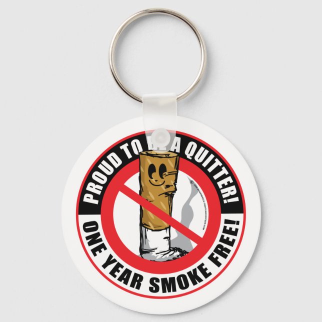 Chaveiro Orgulhoso De Ser Um Desistente De Um Ano (Frente)