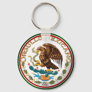Chaveiro Orgullo Mexicano (Águia da Bandeira Mexicana)
