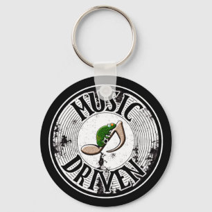 Chaveiro orientado por música
