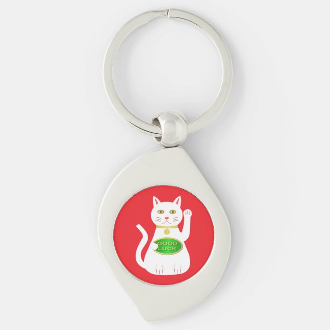 Chaveiro Oriental Lucky Cat (Frente)