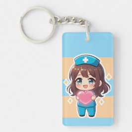 Chaveiro Original Chibi Nurse 2.0 - Heartfelt Care