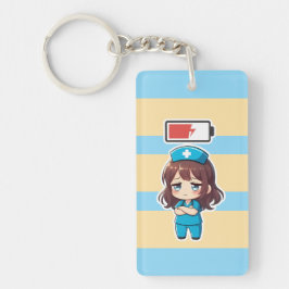 Chaveiro Original Chibi Nurse 3.0 - Sem Poder