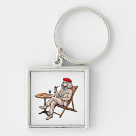 Chaveiro Original Design Sophisticate French Poodle