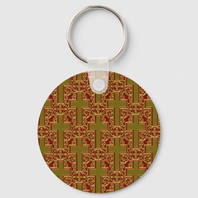 Chaveiro Ornamentado Cross (Frente)