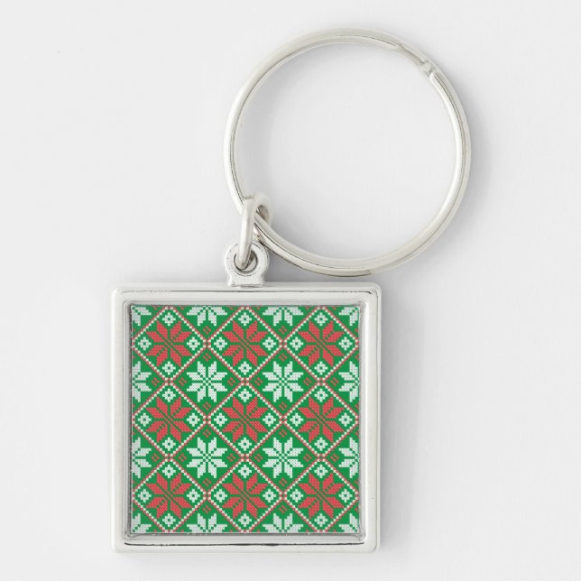 Chaveiro Ornamento Feliz de Natal (Frente)
