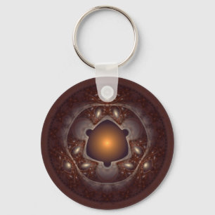 Chaveiro Ornamento fractal místico mágico