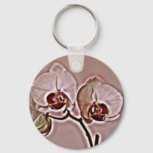 Chaveiro orquídea