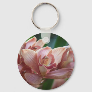 Chaveiro Orquídea de chá de leite