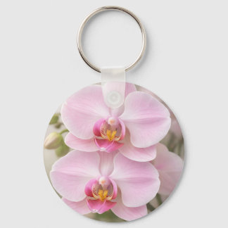 Chaveiro Orquídea Phalaenopsis Rosa Suave