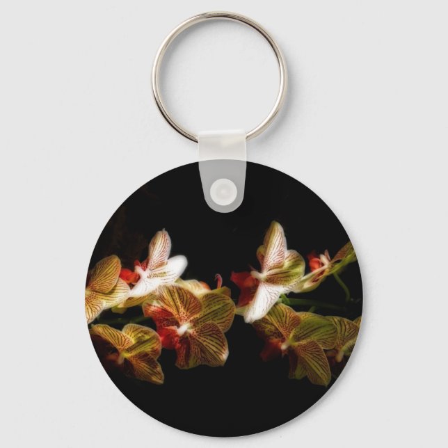 Chaveiro orquídeas listradas (Frente)