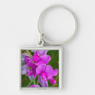 Chaveiro Orquídeas Roxas