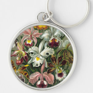 Chaveiro Orquídeas-Vintage