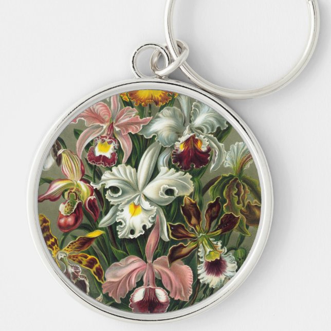 Chaveiro Orquídeas-Vintage (Frente)