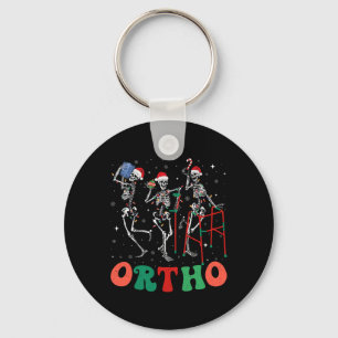 Chaveiro Ortho Squad Dancing Skeletons Natal Ortopédico