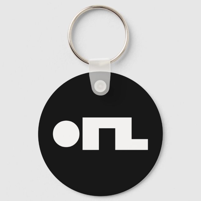 Chaveiro ORZ Emoticon Kaomoji Emoji (Frente)