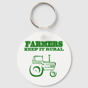 Chaveiro Os Agricultores Mantêm-Na Rural