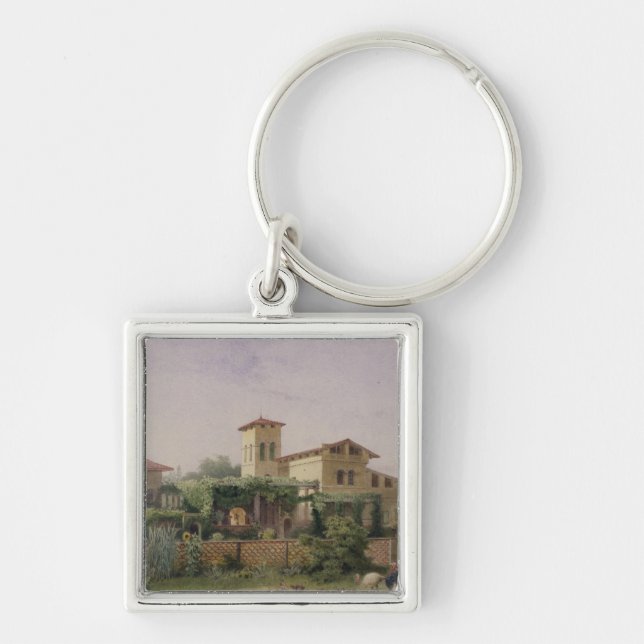 Chaveiro Os banhos romanos, 1848 (Frente)