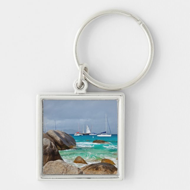 Chaveiro Os Banhos, Virgin Gorda, Ilhas Virgens Britânicas (Frente)