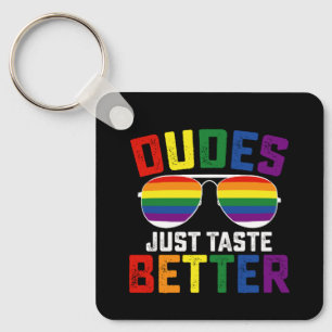 Chaveiro Os Caras São Muito Mais Saborosos Piada Gay Orgulh
