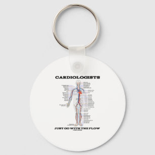Chaveiro Os cardiologistas apenas vão com o fluxo