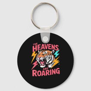 Chaveiro Os Céus Estão Rugindo Salmo 19_1 Tigre Cristão