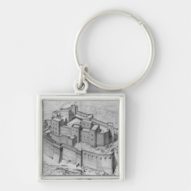 Chaveiro Os Chevaliers do DES de Krak, reconstrução (Frente)