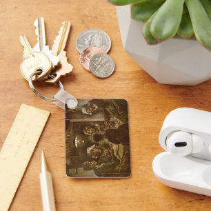 Chaveiro Os comedores de batata de Vincent van Gogh