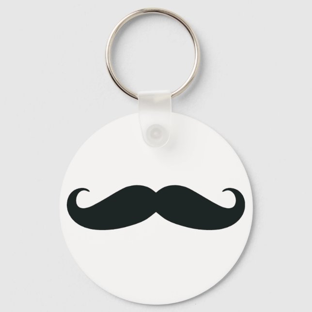 Chaveiro Os Designs do bigode (Frente)