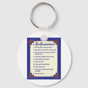 CHAVEIRO OS DEZ COMANDOS