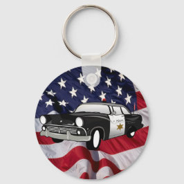 Chaveiro Os Estados Unidos da América 59 Carro de Polícia a