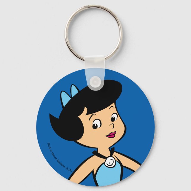 Chaveiro Os Flintstones | Betty Rubble (Frente)
