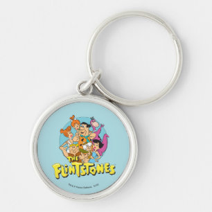 Chaveiro Os Flintstones e o gráfico da família dos Rubble