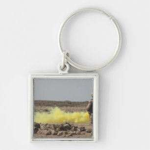 Chaveiro Os fuzileiros navais fornecem a segurança