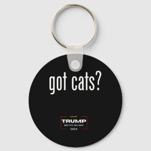 Chaveiro Os Gatos Comem Os Gatos De Cães - Trump Torna Os A