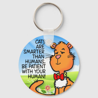 Chaveiro Os Gatos São Mais Inteligentes