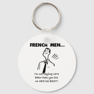 Chaveiro Os homens franceses são os melhores