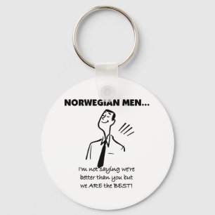 Chaveiro Os homens noruegueses são o melhor