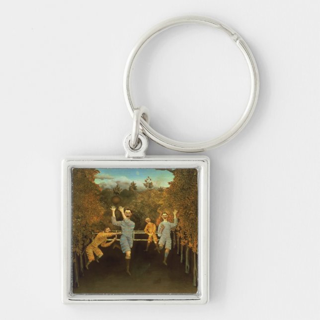 Chaveiro Os jogadores de futebol, 1908 (óleo em canvas) (Frente)