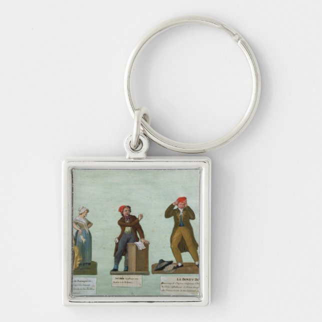 Chaveiro Os Knitters de Jacobin (Frente)